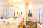 Whale Watch, Large Master Bathroom Includes Full Shower and Jetted Tub